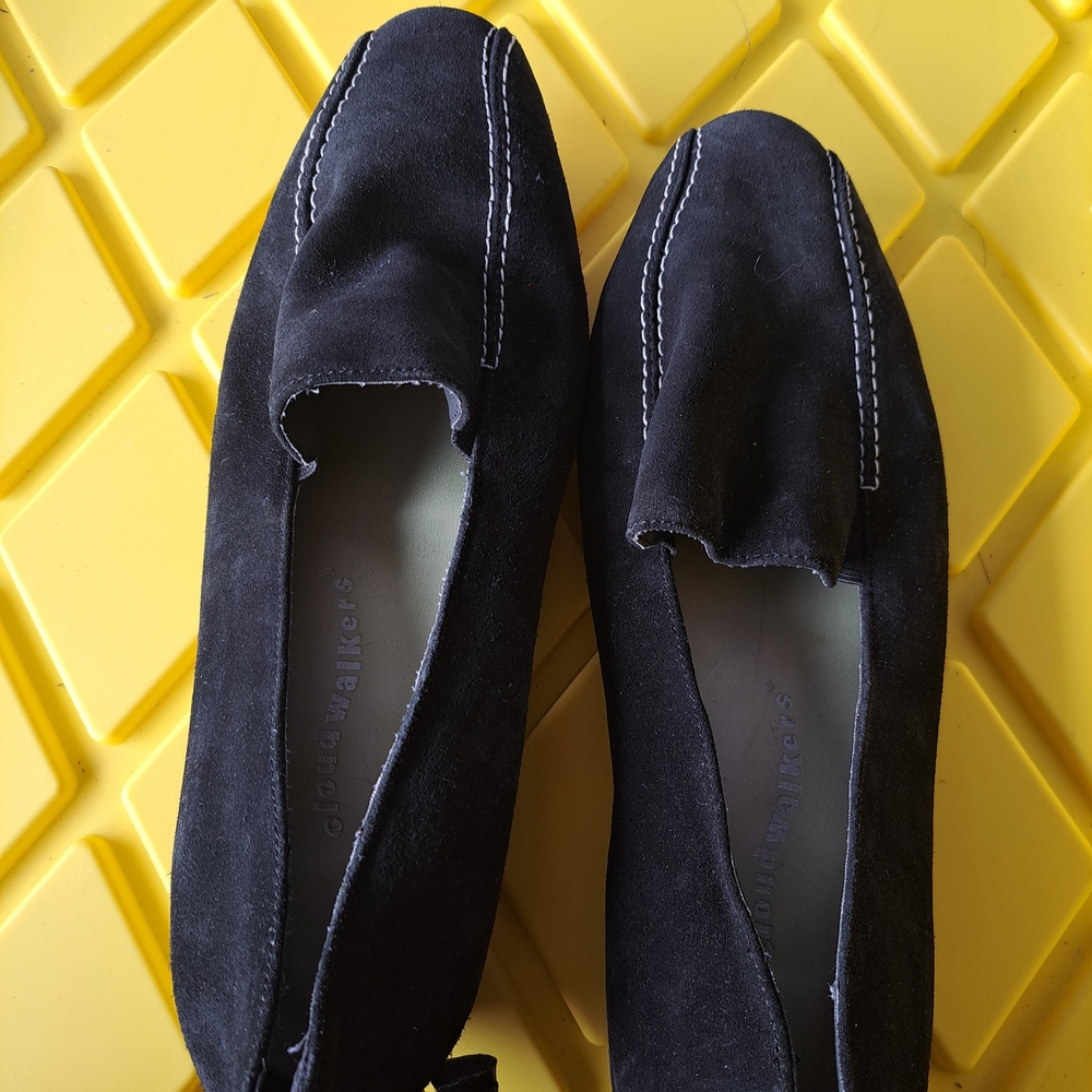 Cloudwalkers Charcoal Suede Slip-Ons
